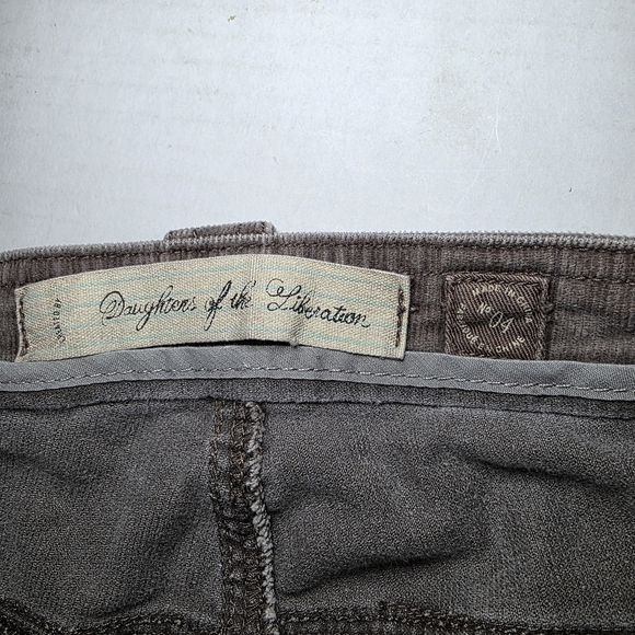 Anthropologie Daughters of the Liberation Corduroy Cargo Wide Leg Pants 4 - Picture 10 of 10